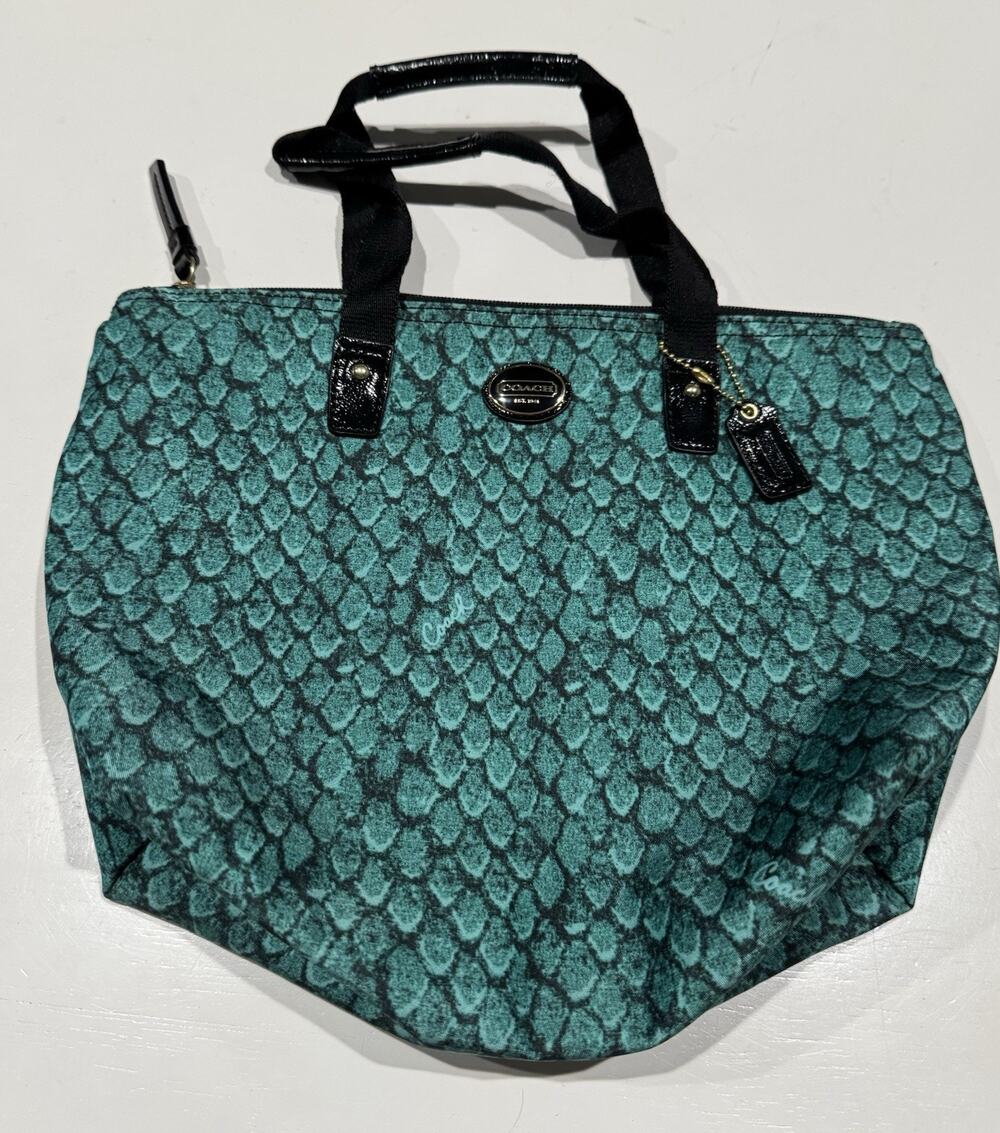 Coach Signature Nylon Small Packable Tote